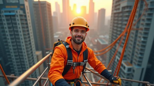 Cordiste : un professionnel clé pour les travaux en hauteur