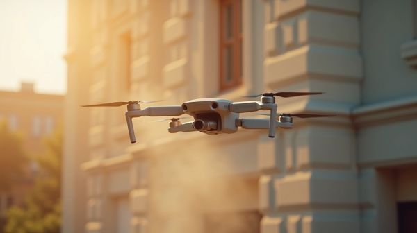 Nettoyage de façade par drone : efficacité et solutions innovantes